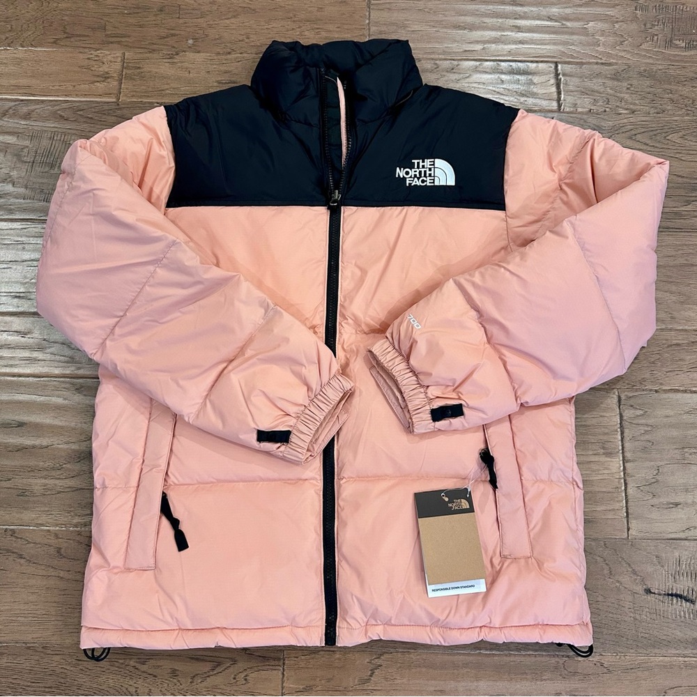 The North Face Peach & Black Nuptse